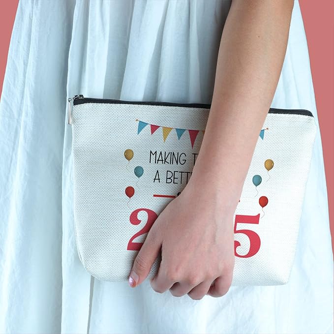 Birthday Gifts for 18 Year Old Travel Makeup Bag 18th Birthday Gifts for Her Gifts 18 Years Old Gift Ideas for Daughter Sister Best Friend-NeatNest