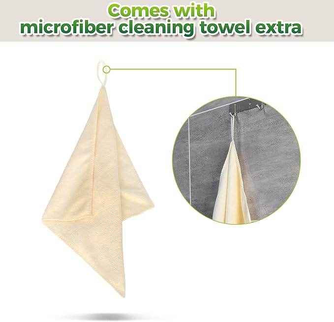 Cleaning Caddy Organizer with Handle - Large Caddy Bag for House & Bathroom Cleaning Supplies, 15 x 8 x 10.5 inches Cleaning Supply Caddy, Housekeeping Tote with Adjustable Strap - Beige-NeatNest