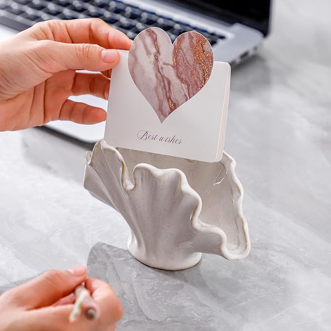 Ceramic Sponge Holder,Sponge Holder for Kitchen Sink,Compact Sink Caddy Organizer-Scouring Pad and Dish Sponge Holders,Farmhouse Kitchens Decor Cute Kitchen Gadgets Accessories(White)-NeatNest