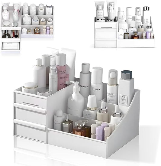 Make Up Organizers For Vanity, Skin Care Organizer, Make Up Organizers For Counter, Countertop Makeup Organizers, Bathroom Vanity Organizer, Makeup Storage Organizer-NeatNest