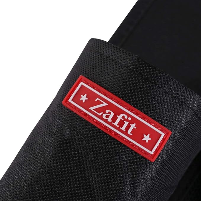 5 Pockets Bedside Caddy, Bedside Storage Organizer for Water Bottles, Magazines, Phone, Glasses (5 Pockets-Black)-NeatNest