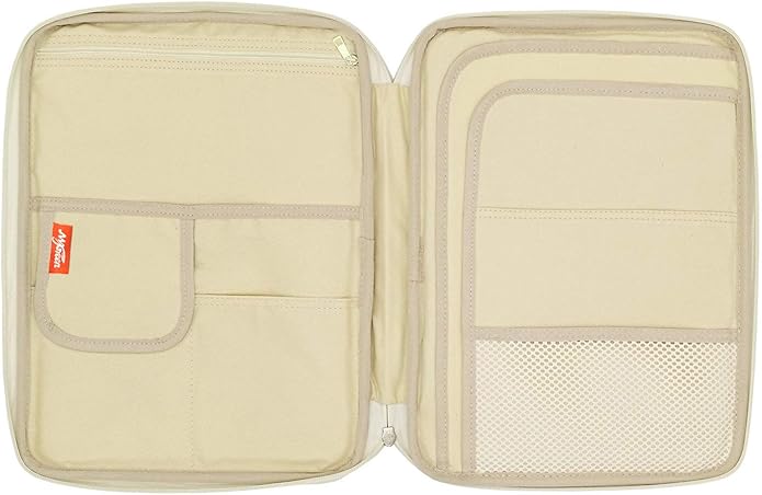 Document A4 Bag Case Waterproof Organizer Portfolio Office Travel Zipper Multi-Function Pouch