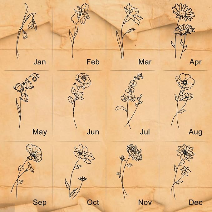 DayOfShe Mom Gifts Travel Jewelry Box with Birth Flower and Name Personalized Small Jewelry Case for Mother Birthday Gifts Bridesmaid Gifts-NeatNest