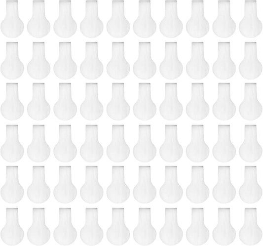 Cable Labels by Wrap-It Storage, Mini, White (60 Pack) Cord Labels, Wire Labels, Cable Tags and Wire Tags for Cable Management and Organizer for Electronics, Computers and More-NeatNest