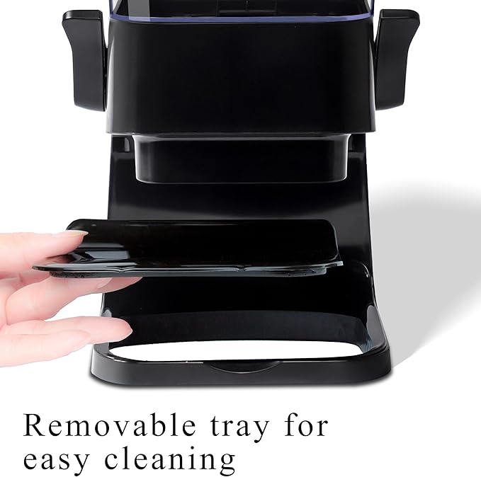 Cereal Dispenser Countertop, 5L Kitchen Organization Cereal Containers Storage, Desktop Candy Dispenser Plastic Cereal Dispenser, Snack Containers Can Hold Granola, Dry Food, nut, Grain (Black, 2Pc)-NeatNest