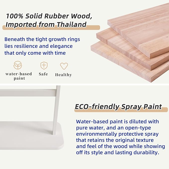 Clothing Rack for Hanging Clothes, White Freestanding Clothes Rack Heavy Duty, Small Hanging Rack Hall Tree, Very Sturdy Coat Rack Stand White USYD-201-NeatNest