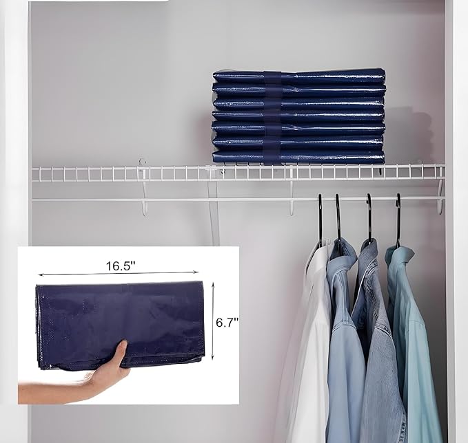 Extra Heavy Duty Large Moving Bags with Strong Zipper & Comfortable Handles, Sturdy & Durable Clothes Storage Bags Totes Bins, Dark Blue Packing Moving Boxes (4-pack)