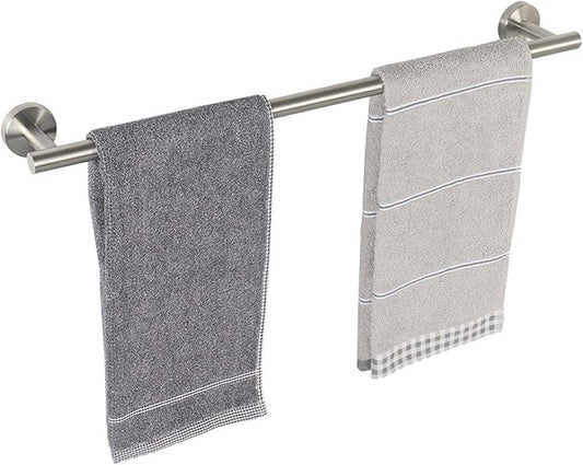 TocTen Bath Towel Bar - Thicken SUS304 Stainless Steel Bathroom Towel Holder, Towel Rod for Bathroom Heavy Duty Wall Mounted Towel Rack Hanger (20 in, Brushed Nickel)