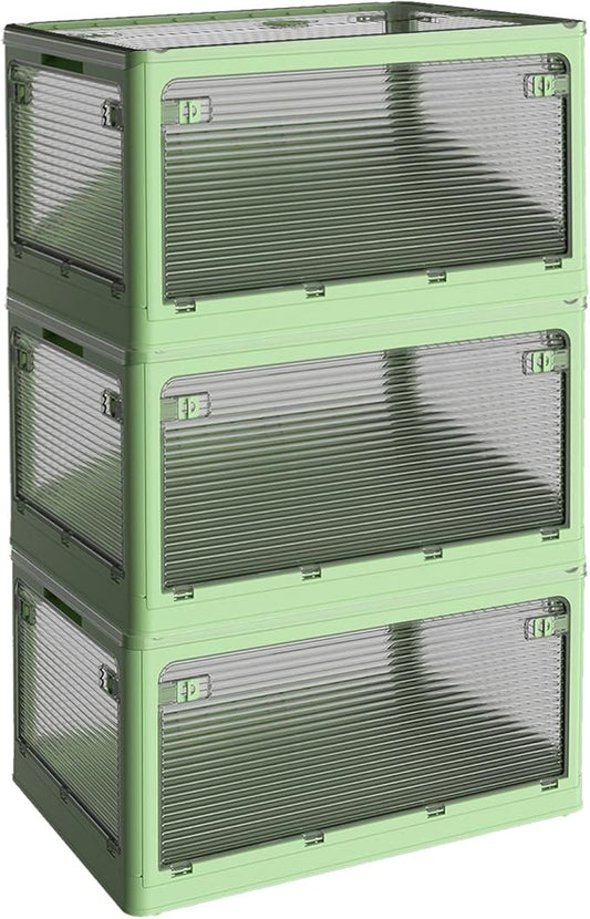 Collapsible Storage Bins,Closet Organizers and Storage,Storage Bins with Lids,Closet Organizers and Storage, Dorm Room Essentials,Folding Storage Box-NeatNest