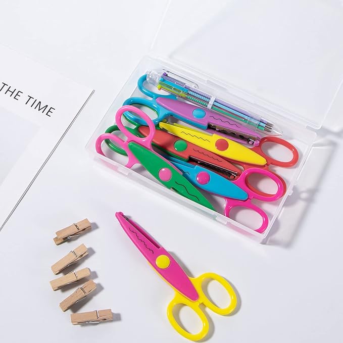 Clear Container with Lid, 4 Packs Rectangular Storage Containers Plastic Storage Box 7.1''×4.6''×1.2'' Small Clear Storage Box for Storage, Beads, Crafts Accessories-NeatNest