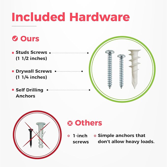 Garage Wall Organizer | 32" Heavy-Duty Tool Storage Rack | Adjustable Double-Layer Hooks | 200 lbs Capacity | Carbon Steel Wall Mount Holder for Shovels, Rakes, Ladders & Power Tools