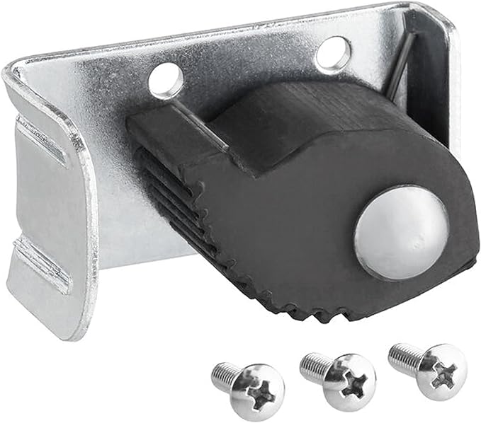 TrueCraftware-2-5/8" x 2" x 1-1/8" Single Mop Holder Nickel Plated- Replacement Holder Assembly for Mop Broom Racks Utility Cabinets Garage Storage System Garden Kitchen Tool Organizer-NeatNest