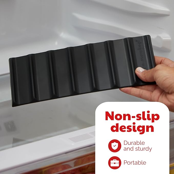 Cooks Innovations Drink Organizer for Fridge, Soda Can Refrigerator Organizers and Storage, Beer-Wine-Water Bottle Holder, Fridge Monkey - Durable Non-Slip Anti-Roll-NeatNest