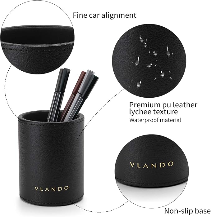 Vlando Office Supplies Desk Organizer Caddy,Back to School Supplies for Desk Caddy, Desktop Hanging File Letter Document Storage Holder with Drawer Organizer Section for Office Home 2 Pack Black-NeatNest