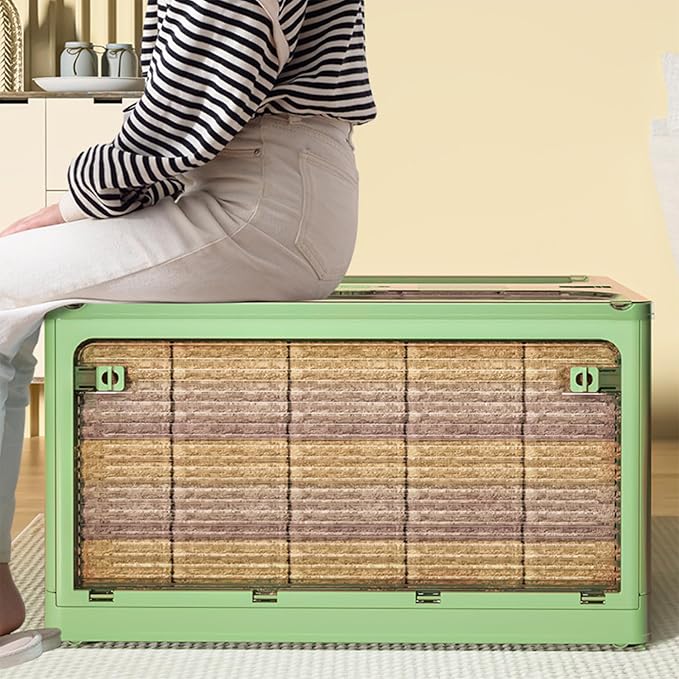 Collapsible Storage Bins,Closet Organizers and Storage,Storage Bins with Lids,Closet Organizers and Storage, Dorm Room Essentials,Folding Storage Box-NeatNest