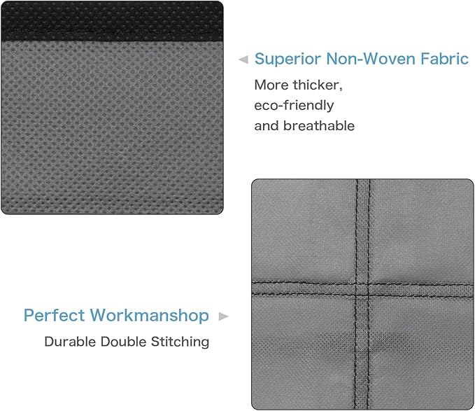 42 Pocket Classroom Pocket Chart for Cell Phones and Calculator,Clear Cellphone Pocket Chart for Classroom with Number Sticker and Hooks (Grey-42 Pockets)-NeatNest