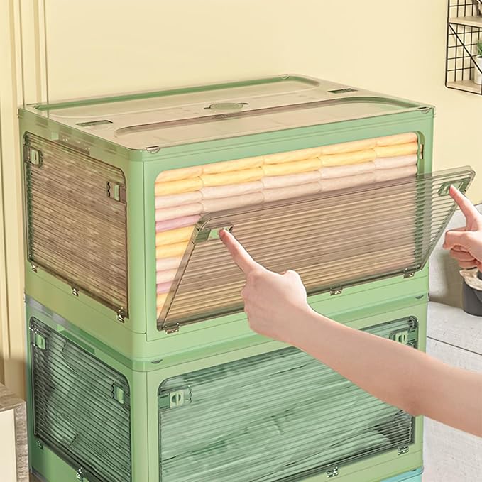 Collapsible Storage Bins,Closet Organizers and Storage,Storage Bins with Lids,Closet Organizers and Storage, Dorm Room Essentials,Folding Storage Box-NeatNest
