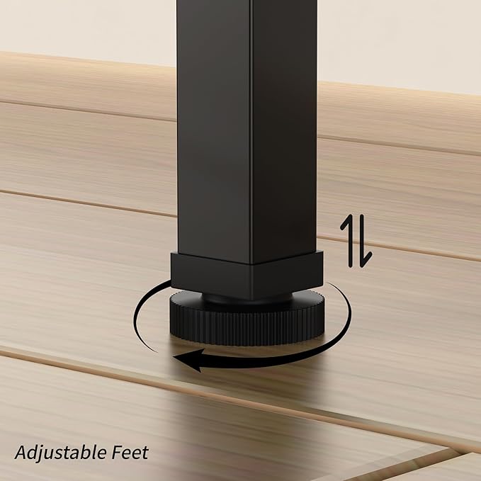 Aetheris 47" Console Table with 2 Drawers, 2 Tier Sofa Table with Storage,Entryway Table, Industrial Console Table for Entryway, Sofa Table Behind Couch for Living Room, Black-NeatNest