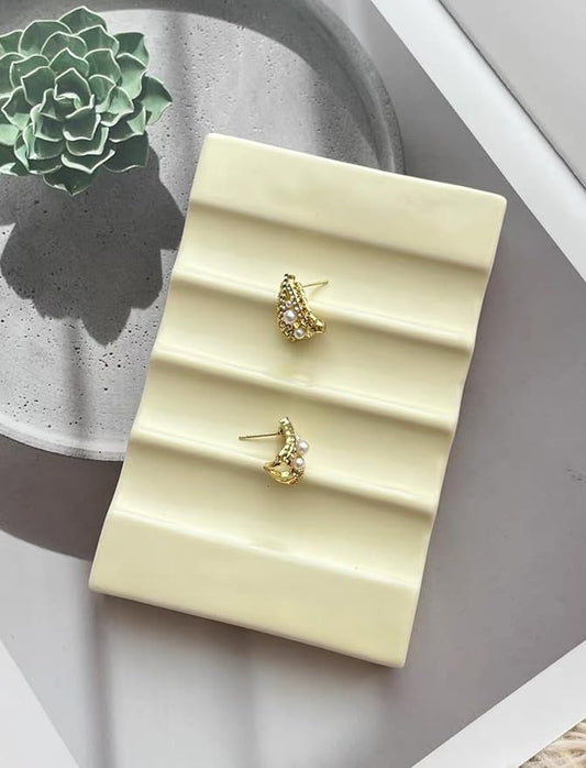 Ceramic Soap Dish with Drain Bar Soap Holder Self Draining Soap Tray Soap Saver for Bathroom Shower Kitchen-NeatNest