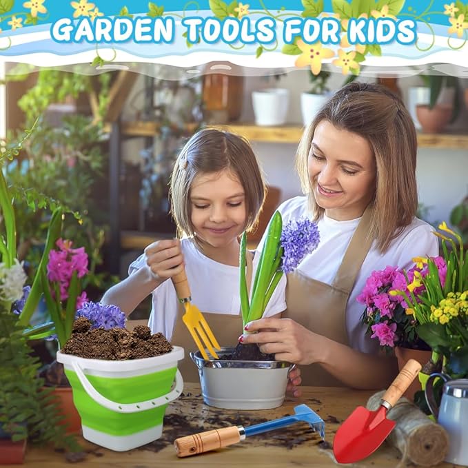 3PCS Collapsible Beach Bucket Sandbox Kit Building Toys for Kid, Small Pail for Washing Camping Fishing, Foldable Bucket Sand Pail Water Can for Garden Planting, Traveling, Beach Summer Toys Fun-NeatNest