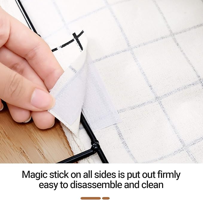 Fabric Wall Hanging Storage Caddy Bag Over the Door Pouch Organizer for Bedroom Bathroom Kitchen (3Pack-C)…-NeatNest