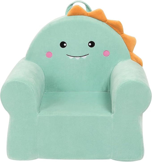 Cuddly Toddler First Chair, Premium Character Chair, Dinosaur, 18 Month up to 3 Years-NeatNest