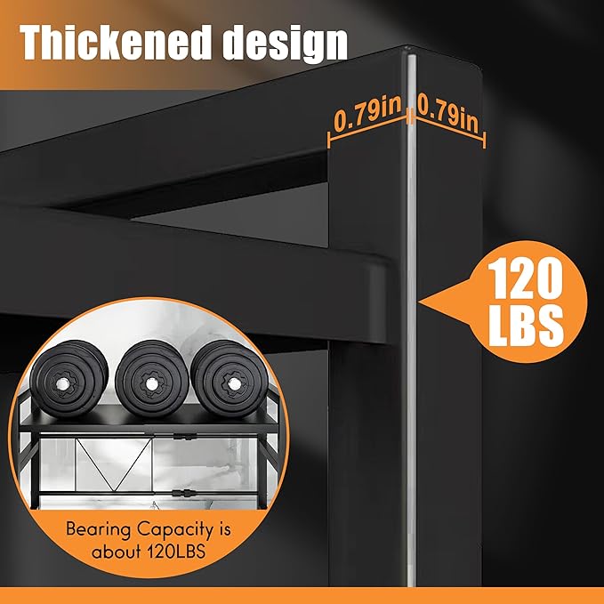 Caliee Microwave Stand, Kitchen Countertop Organizer, Adjustable Shelves for Cabinets Applicable to Kitchen, Pantry, Stackable Metal Expandable Countertop Shelf-NeatNest