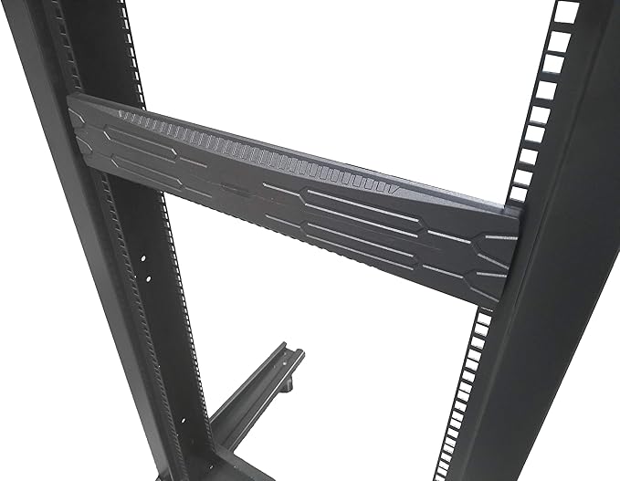 AEONS 2U Blank Rack Mount Panel 19-Inch Server Network Rack Enclosure Plastic Blanking Panel Black- 5 Pack