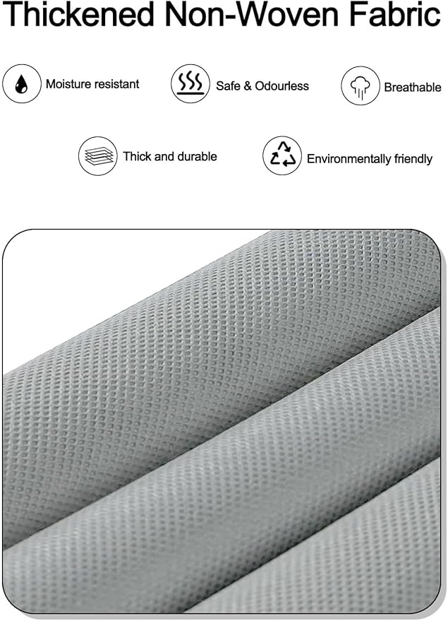 1 Pack Over The Door Storage Organizer with 5 Pockets 10 Mesh Side Pockets, 44 lbs Weight Capacity Door Hanging Organizers and Storage for Bedroom,Bathroom,Nursery,Pantry,Dorm(Light Gray)-NeatNest