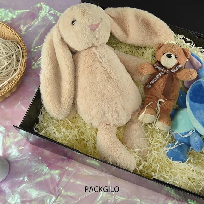 Black Extra Large Gift Box with Lid 4 Pcs 16.5 x 13 x 5.3 Inches, Gift Box large Black Gift Boxes for Presents Clothes Robe Wedding Dress Sweater,Reusable Foldable Bridesmaid Proposal Box（Glossy）-NeatNest