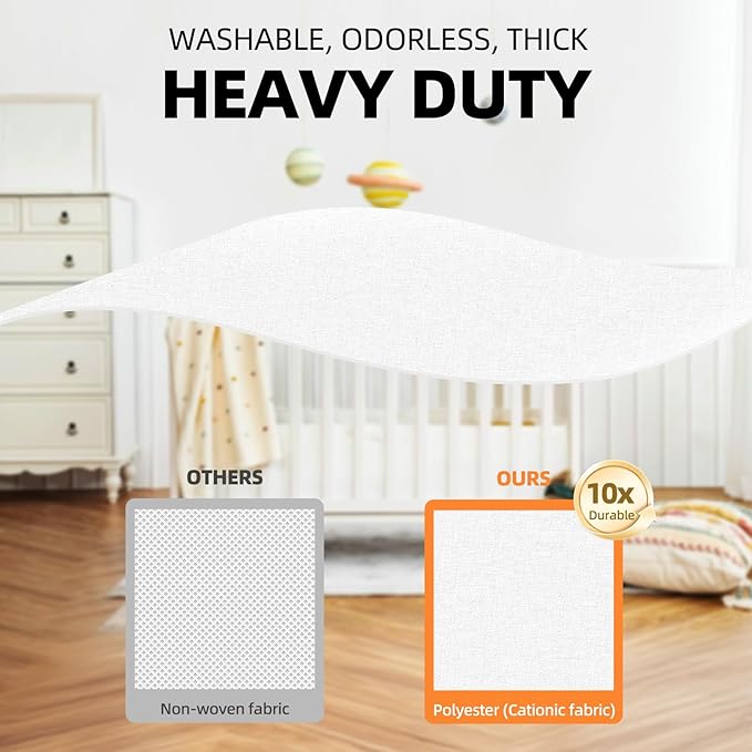 Criusia Drawer Organizer - 6 Set Clothes Organizer for Closet & Bedroom - 90 Cells Bins for Sock, Underwear, Bra, Baby Clothes - Washable & 10xDurable than Non-Woven Fabric (White)-NeatNest