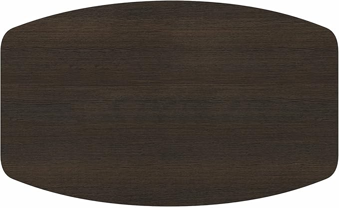 Furinno Simple Design Coffee Table, Dark Brown-NeatNest