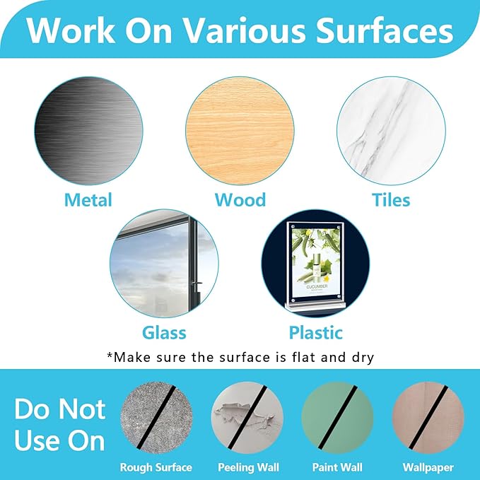 100PCS Cable Clips, Adhesive Wire Clips Organizer Cord Clips Management, Cable Staples Outdoor Strong for Wall, Desk, Christmas Lights, String Lights, TV PC Ethernet Cable, Clear Large-NeatNest