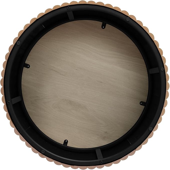 Round Coffee Table Set of 2,Modern Side Tables Accent End Table for Living Room,Apartment,Beige