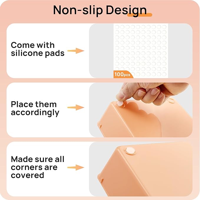 Vtopmart 25 PCS Plastic Drawer Organizers Set, 4-Size Versatile Bathroom and Vanity Drawer Organizer Trays, Storage Bins for Makeup, Bedroom, Kitchen Gadgets Utensils and Office-NeatNest