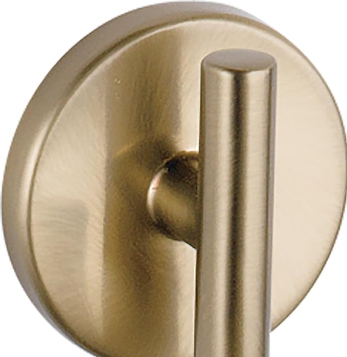 Delta 75935-CZ Trinsic Single Towel Hook in Champagne Bronze-NeatNest