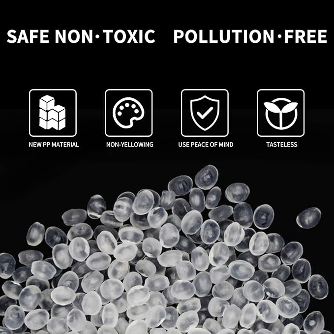 Clear Container with Lid, 4 Packs Rectangular Plastic Storage Box with Lid 8.74''×6.73”×1.6'' Clear Containers for Storage, Beads, Crafts Accessories-NeatNest