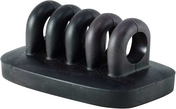 Cable Clip Holder Weighted Desktop Cord Management Fixture (Black)-NeatNest