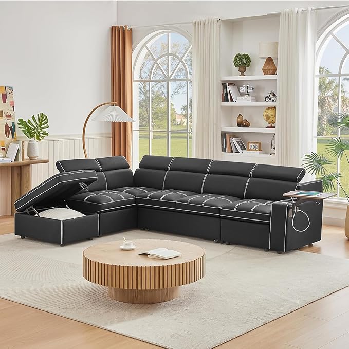 KEVINSPACE Round Coffee Table Wood, Drum Coffee Tables for Living Room Mid Century Modern CoffeeTable Fluted CircleCoffeeTable Accent Small Center Table Easy Assembly Light Wood Oak