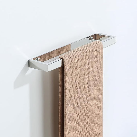 Alise Bath Towel Bar,Wall Mount Towel Holder Towel Rack Towel Hanger for Bathroom Lavatory,12 Inch SUS304 Stainless Steel Towel Rail,Polished Chrome GJF030-C