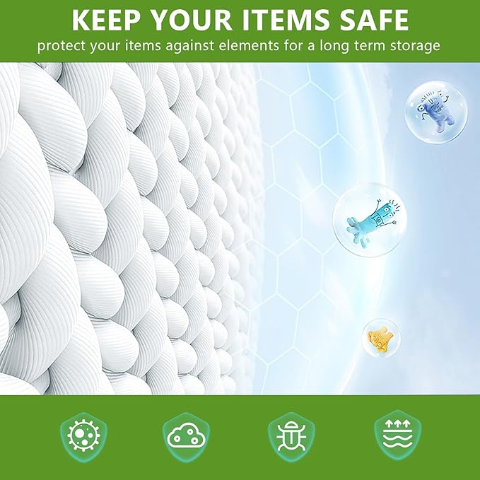 Vacuum Storage Bags with Electric Pump, 8 Pack (4 Jumbo 4 Large Vacuum Seal Bags for Clothing) Storage Bags Vacuum Sealed Bags for Travel, Luggage, Bedding, Blankets-NeatNest