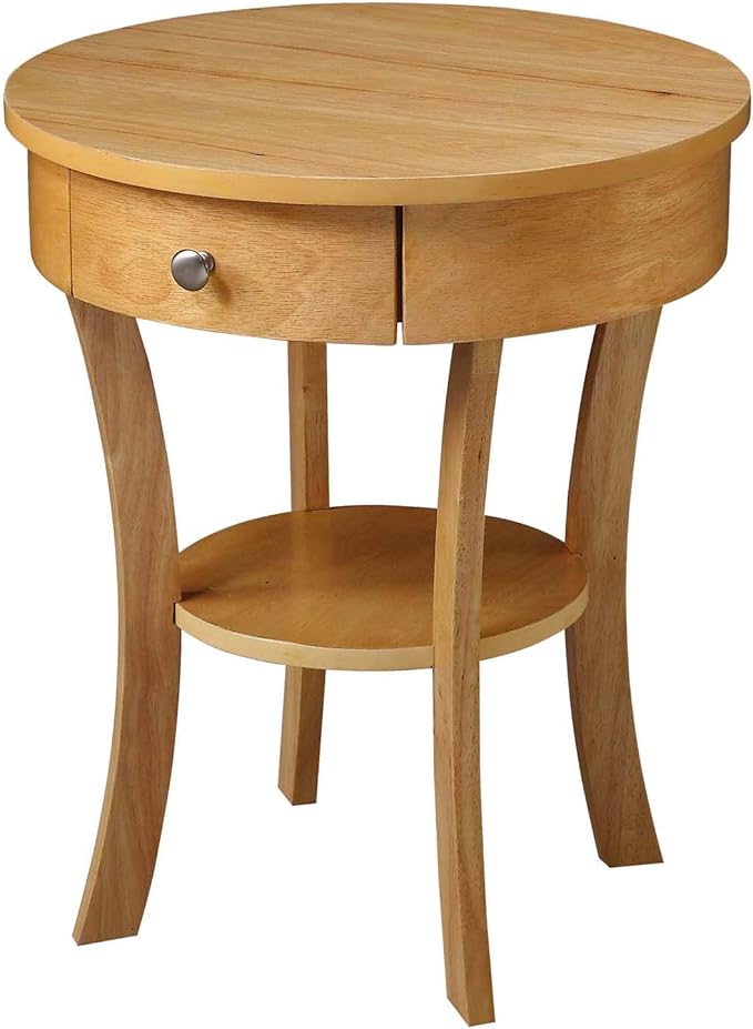 Convenience Concepts Classic Accents Schaffer End Table, Natural-NeatNest