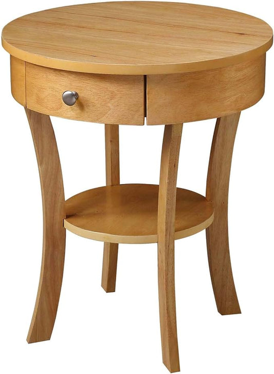 Convenience Concepts Classic Accents Schaffer End Table, Natural-NeatNest