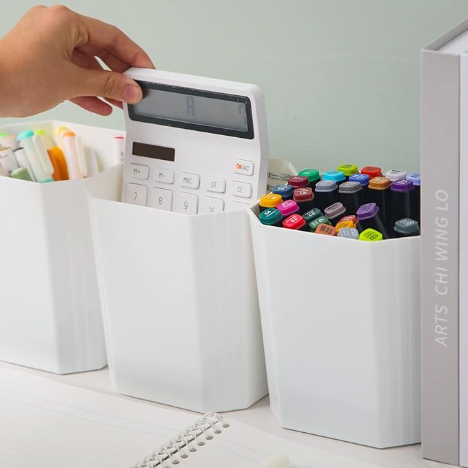 Citylife 17 QT Plastic Storage Bins Clear Storage Box with Lids Multipurpose Stackable Storage Containers for Organizing Tool, Craft, Crayon-NeatNest