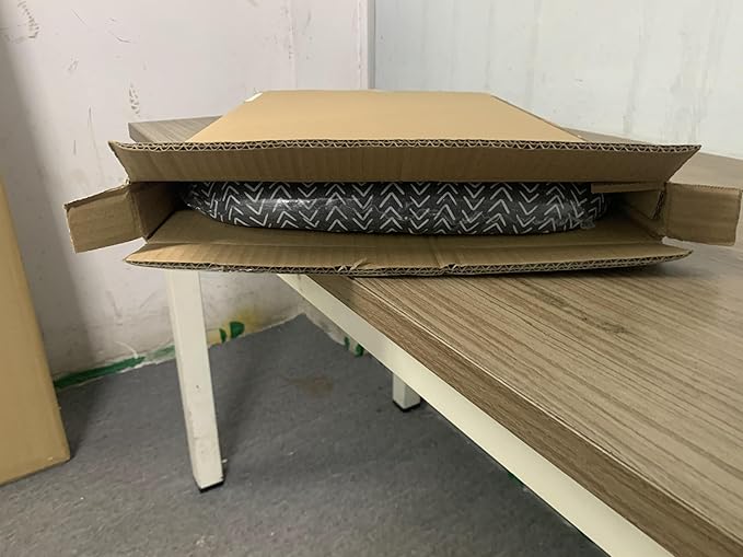 VEVOR Ironing Board with Bottom Storage Tray, Thickened 4 Layers Iron Board with Heat Resistant Cover and 100% Cotton Cover, 10 Adjustable Heights Ironing Board for Home Laundry Room Use (Size 55x15)