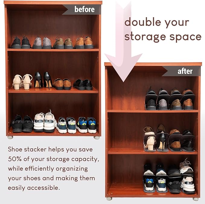 CANOPUS Shoe Stacker-12 pcs-NeatNest