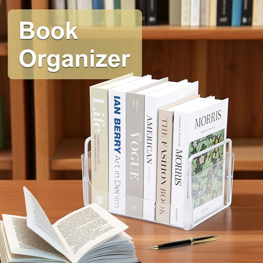 Clear Makeup Organizer Tray with Handles Bathroom & Vanity Storage for Cosmetics, Skincare - Countertop Organizer Kitchen Cabinet Storage Tray-NeatNest