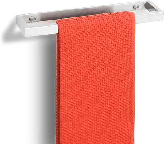 Alise Bath Towel Bar,Wall Mount Towel Holder Towel Rack Towel Hanger for Bathroom Lavatory,12 Inch SUS304 Stainless Steel Towel Rail,Brushed Finish GJF030-LS