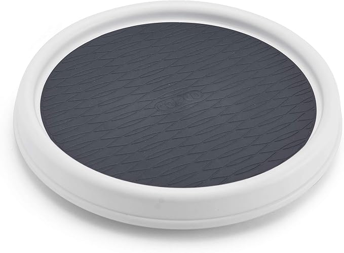 Copco Non-Skid Pantry Cabinet, 9-Inch, White/Gray-NeatNest