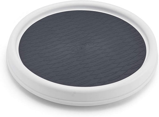 Copco Non-Skid Pantry Cabinet, 9-Inch, White/Gray-NeatNest